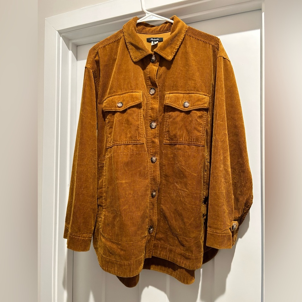 Madewell Corduroy Yorkway Shirt-Jacket